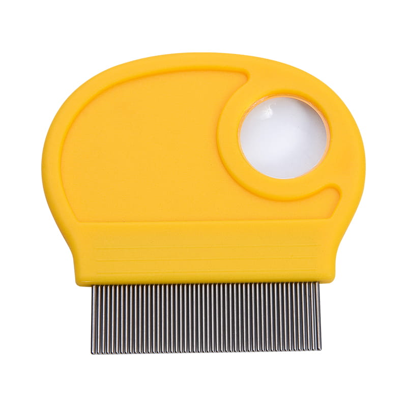 3 times magnifying glass small tooth comb