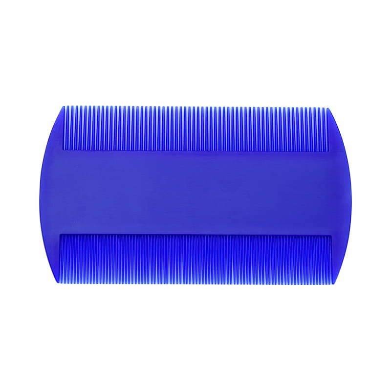 Flexible plastic dense-tooth lice egg comb