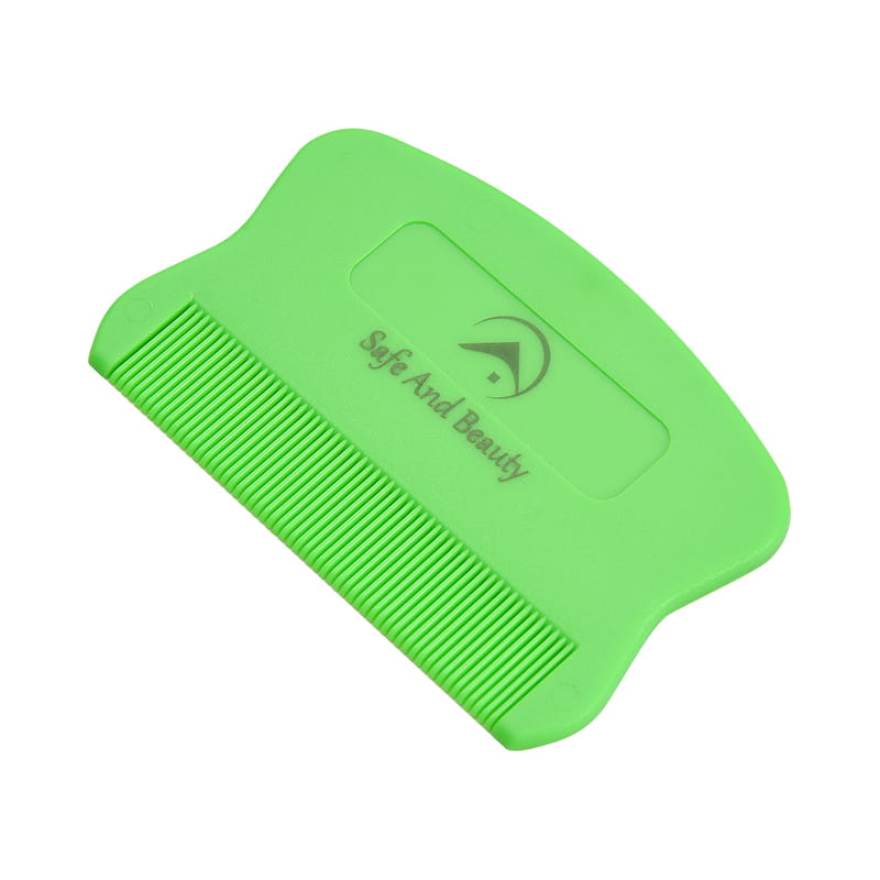 Durable plastic non-slip lice egg comb