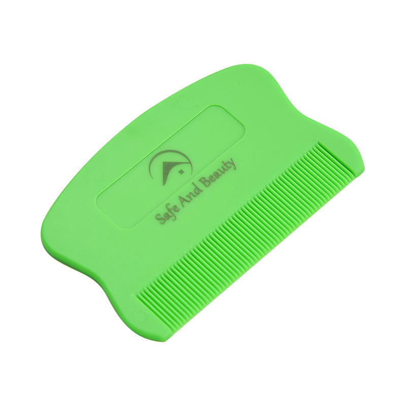 Durable plastic non-slip lice egg comb