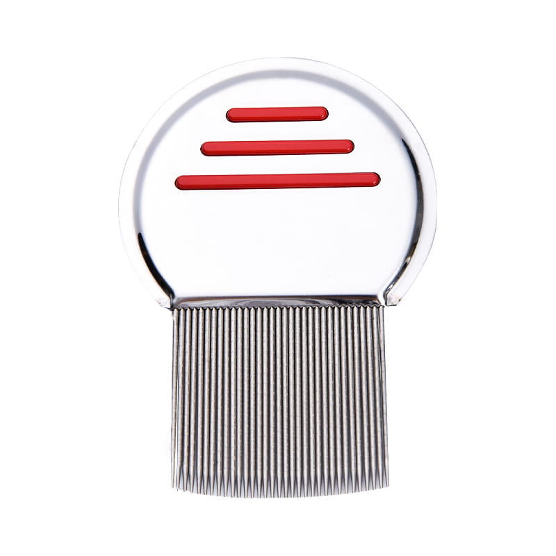 Tough strong stainless steel louse comb