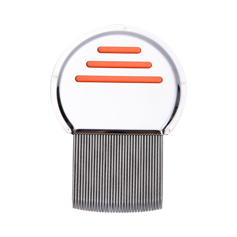 Tough strong stainless steel louse comb