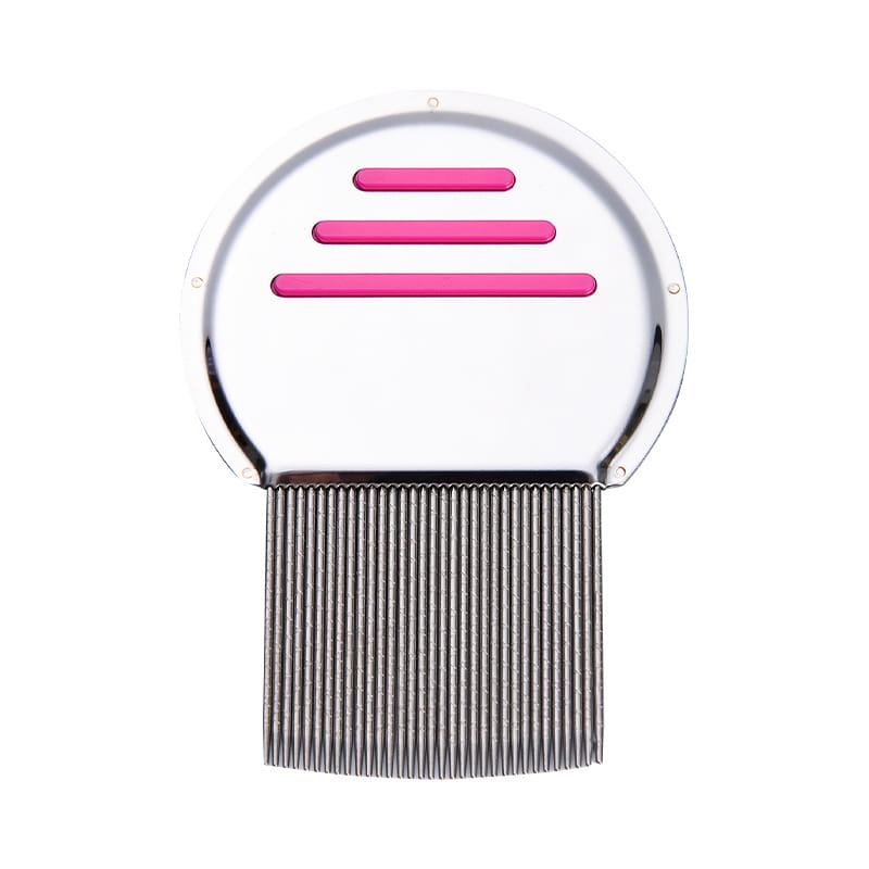 Tough strong stainless steel louse comb