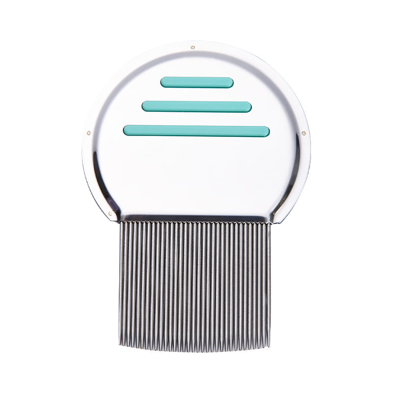 Tough strong stainless steel louse comb