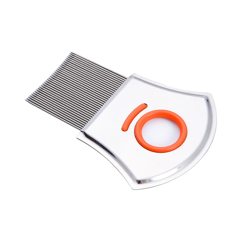 Magnifying glass stainless steel louse comb