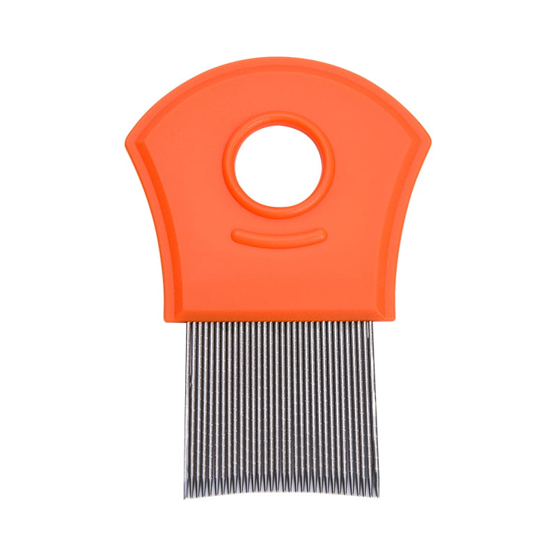 Ergonomic handle magnifying glass lice comb