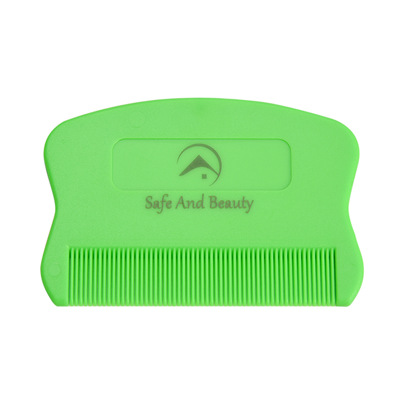 Durable plastic non-slip lice egg comb